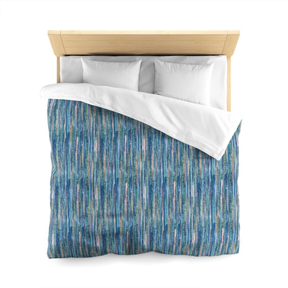Ocean Drizzle Microfiber Duvet Cover