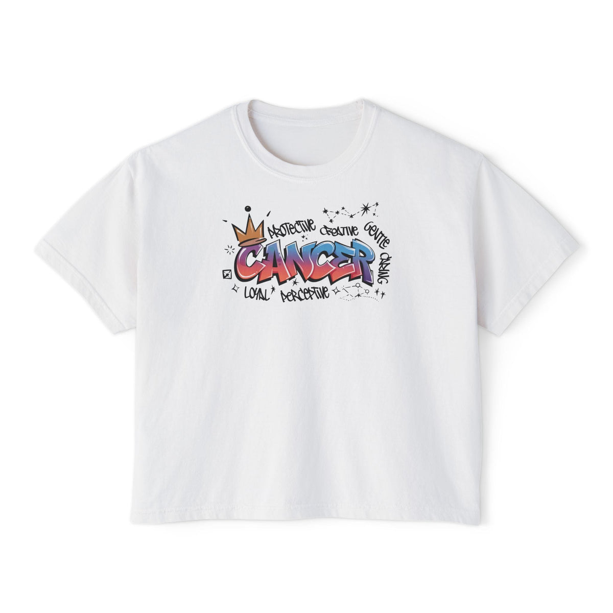 Cancer Street Art Women's Boxy Tee
