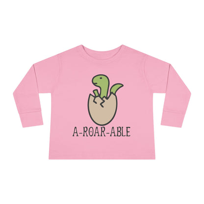 A-Roar-Able Toddler Long Sleeve Tee