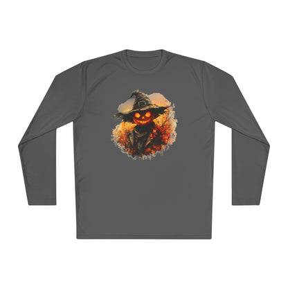 Halloween Scarecrow 4 Adult Long Sleeve Tee
