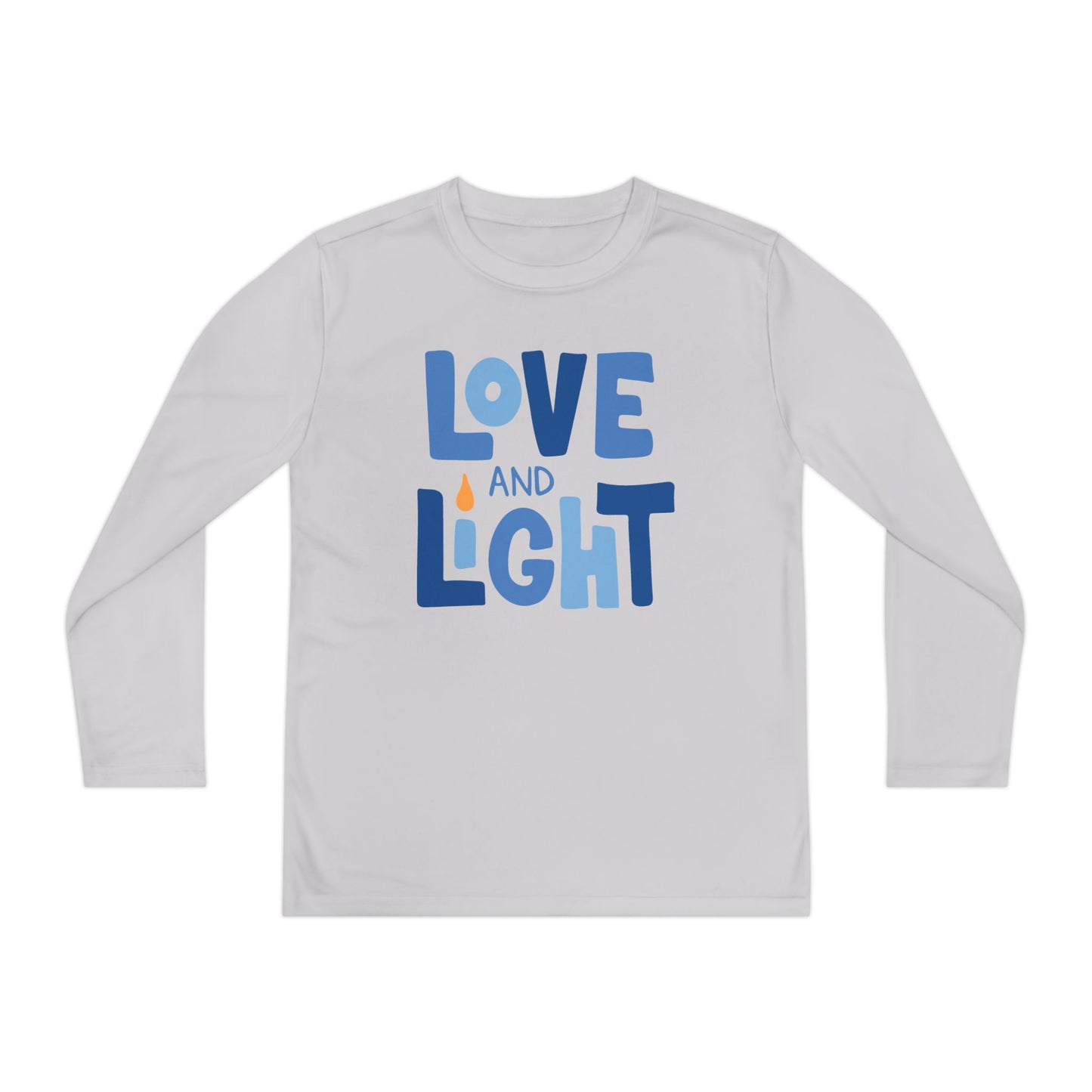 Hanukkah Love & Light 2 Youth Long Sleeve Tee