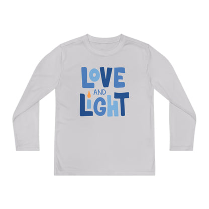 Hanukkah Love & Light 2 Youth Long Sleeve Tee