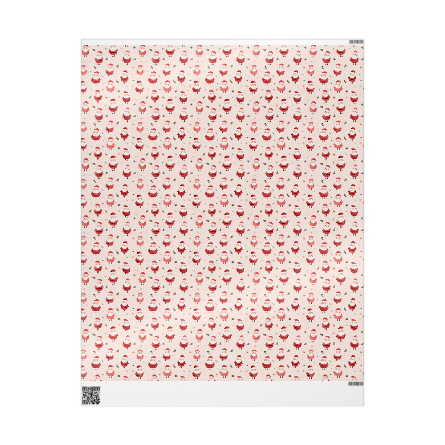 Retro Santa Wrapping Paper