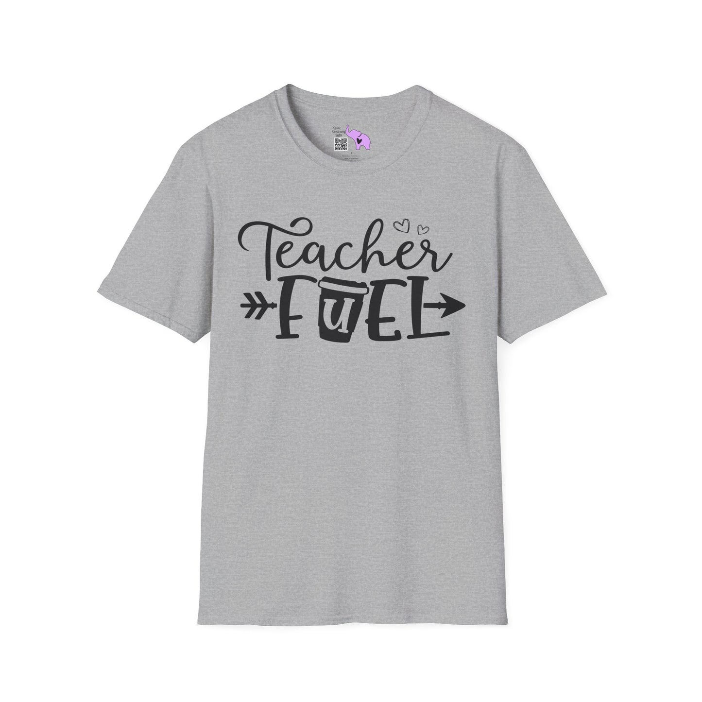 Teacher Fuel Adult T-shirt