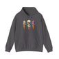 Ice Cream Cone Skull Heavy Blend™ Hooded Sweatshirt