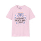 Hanukkah Wishing Peace & Light Adult T-shirt
