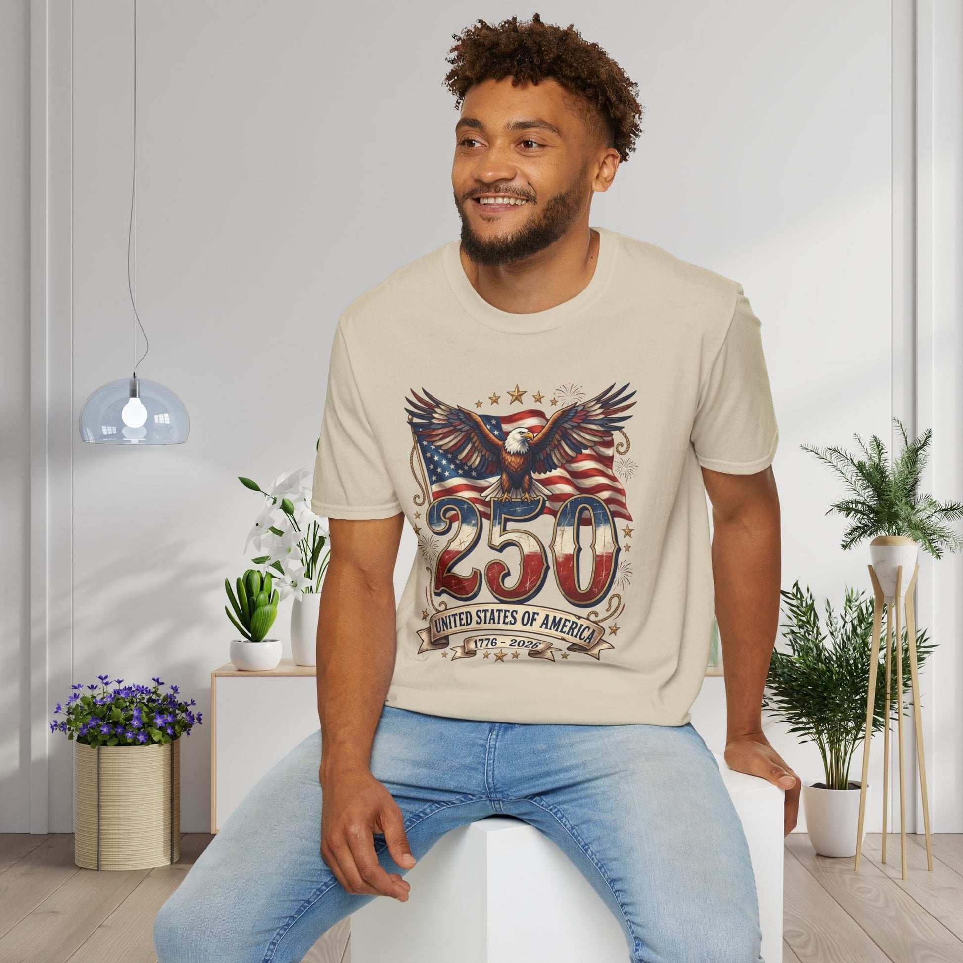 Bald Eagle 250 United States of America Adult T-shirt