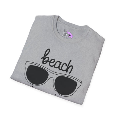 Beach Junkie Adult T-shirt