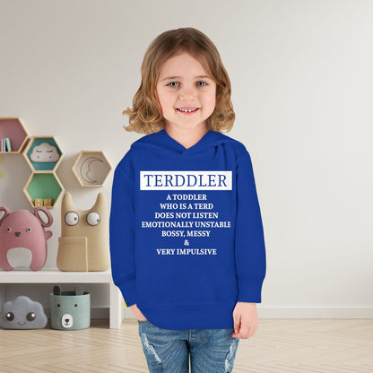 ""Terddler Definition Toddler Hoodie