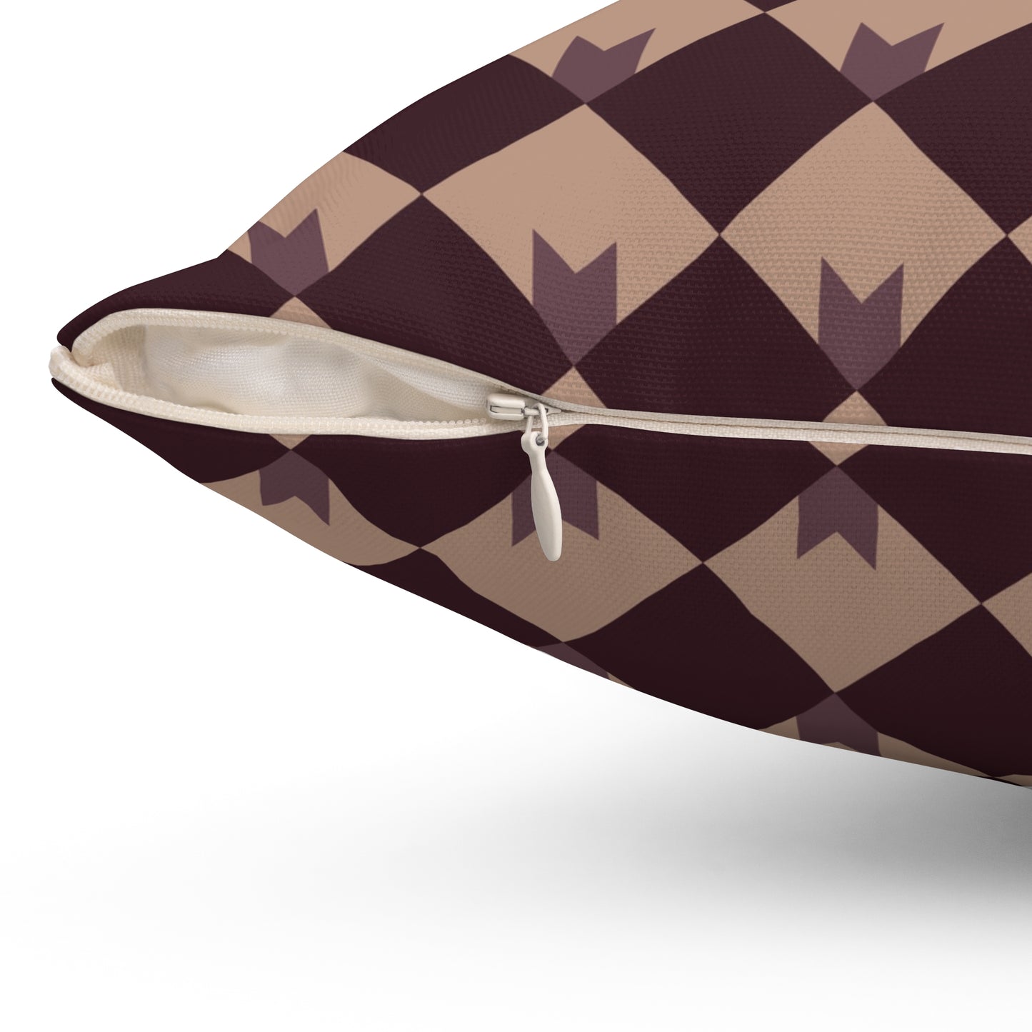 Diamond Bloom-Crimson & Plum Basic Bedding Set
