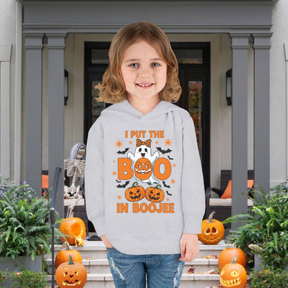 I Put the Boo in Boojee Toddler Hoodie