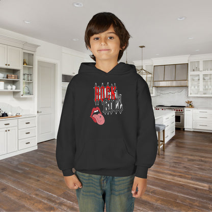 Rock N' Roll Youth Heavy Blend Hooded Sweatshirt