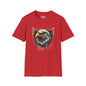 Colorful Bald Eagle Adult T-shirt