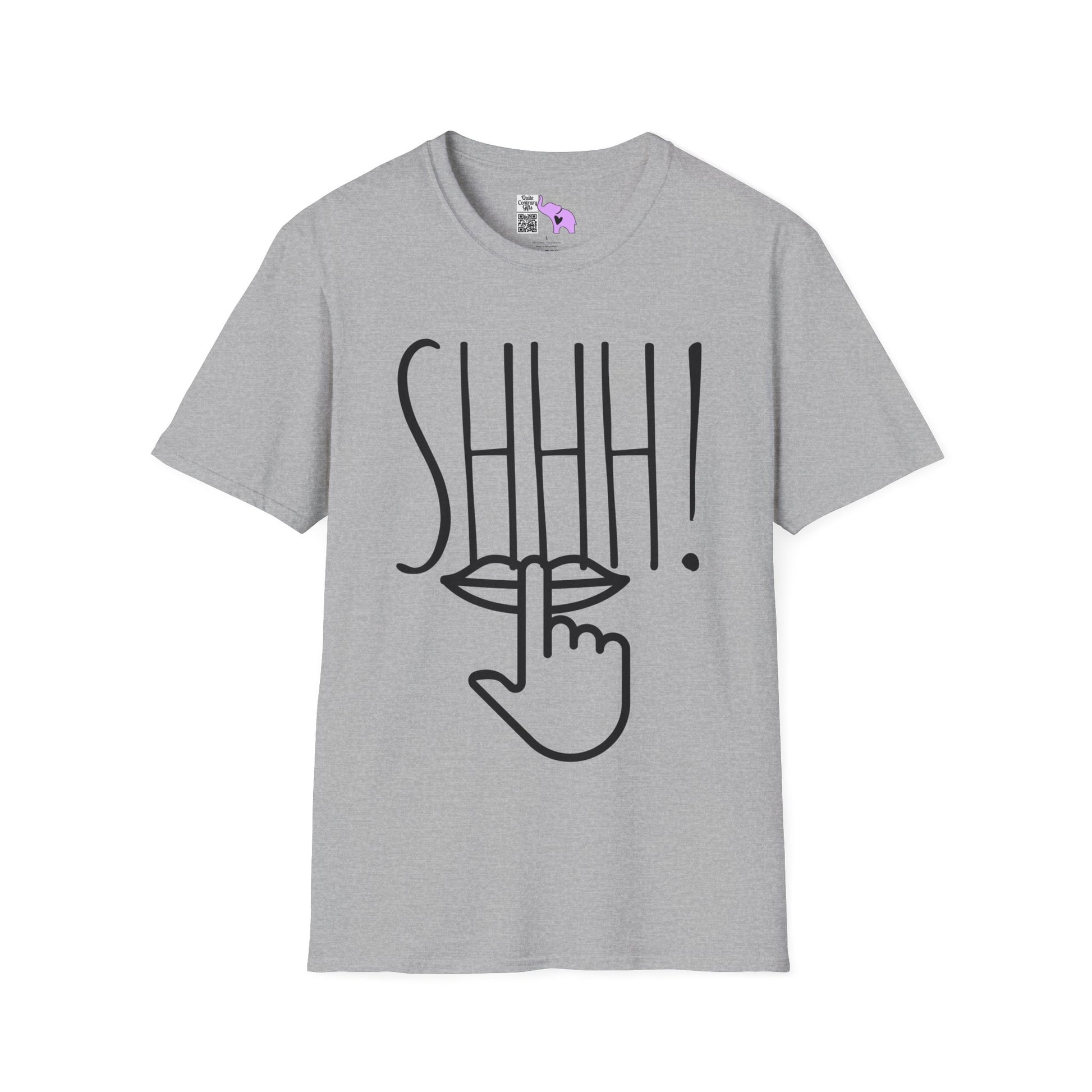 Shhh! Adult T-shirt