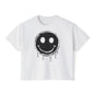 Melty Smiley Face Women's Boxy Tee