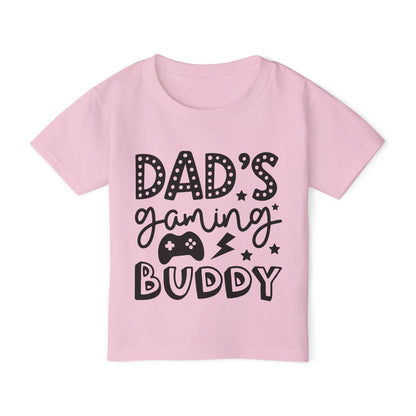 Dad's Gaming Buddy Heavy Cotton™ Toddler T-shirt