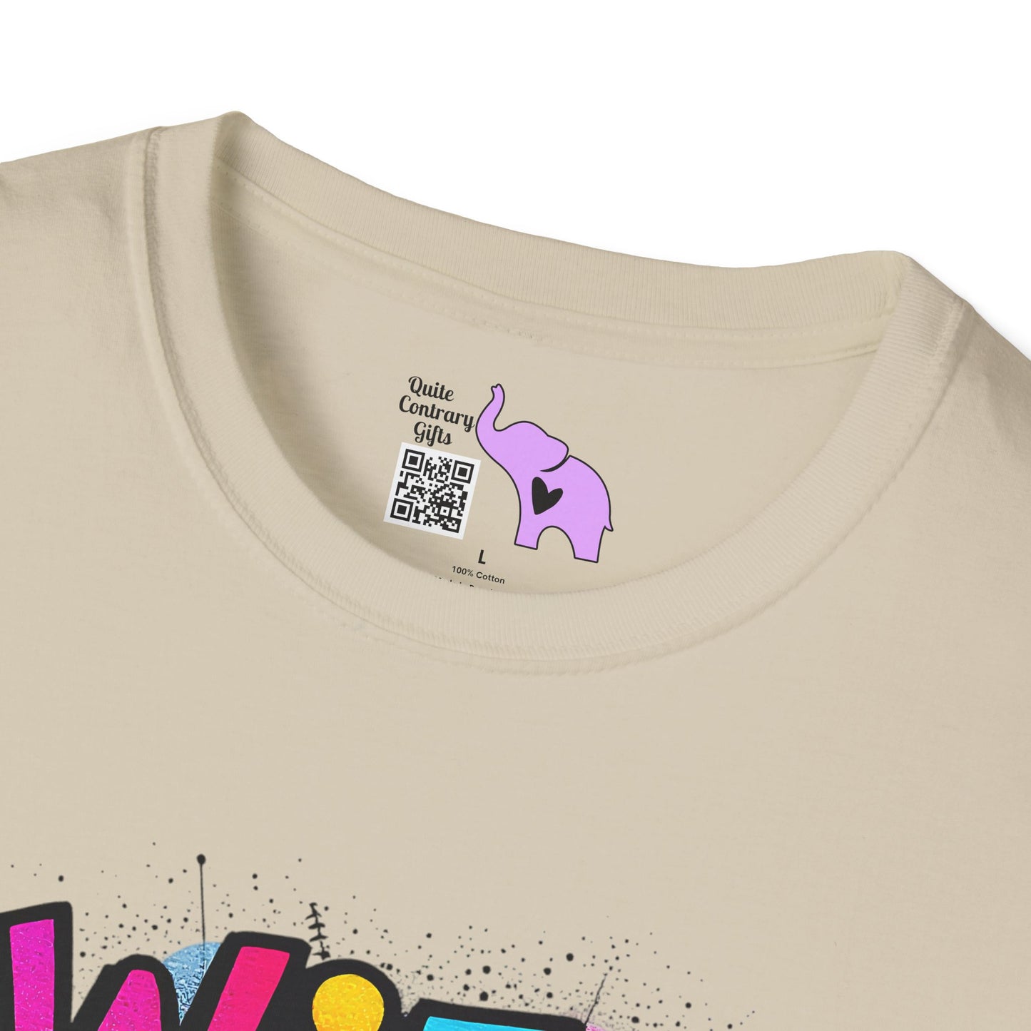 Wife Mom Boss (Primary Colors) Adult T-shirt