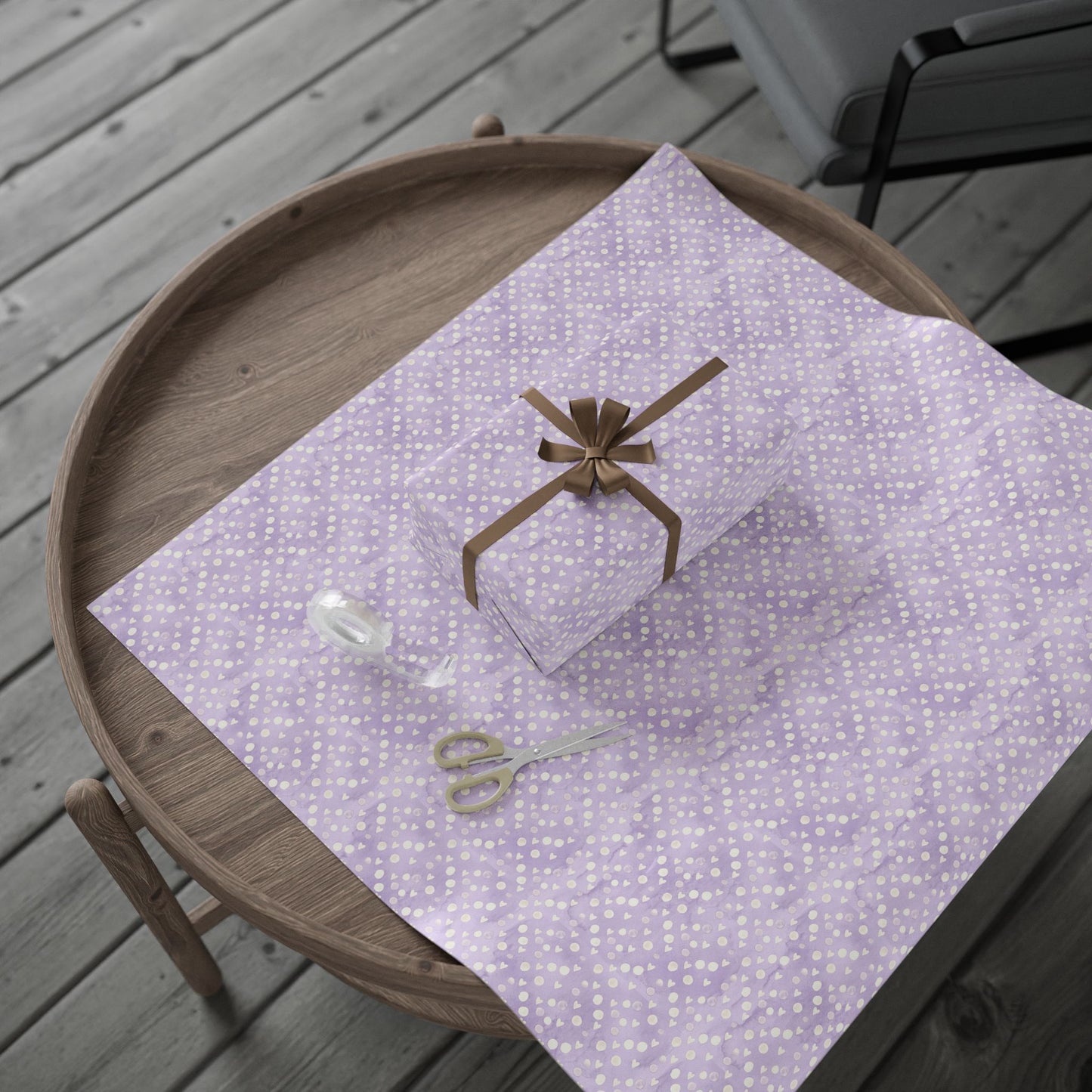 Little Lavender Blessings Wrapping Paper