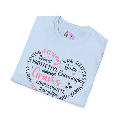 Gram's Heart Adult T-shirt
