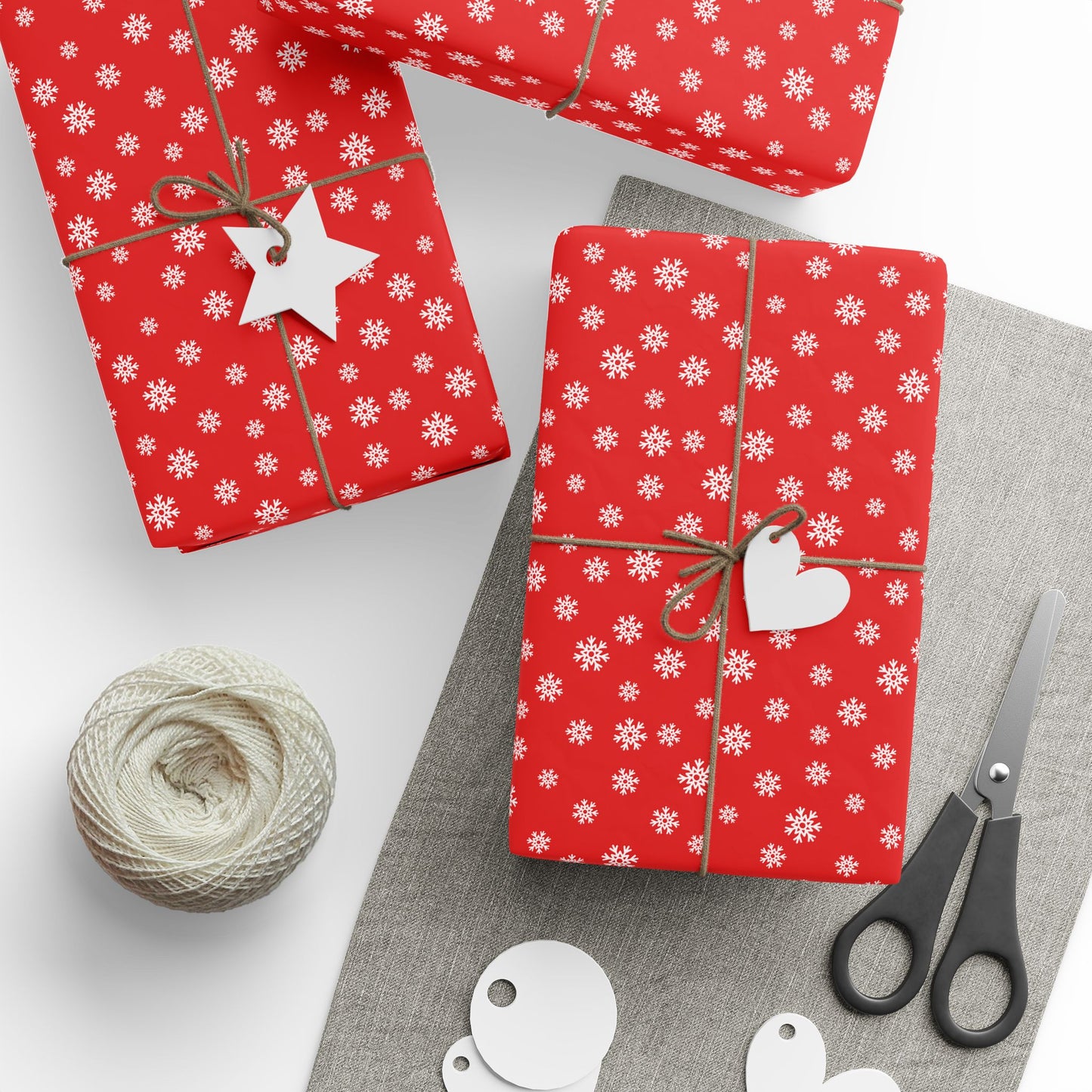 Holiday Flurries Wrapping Paper
