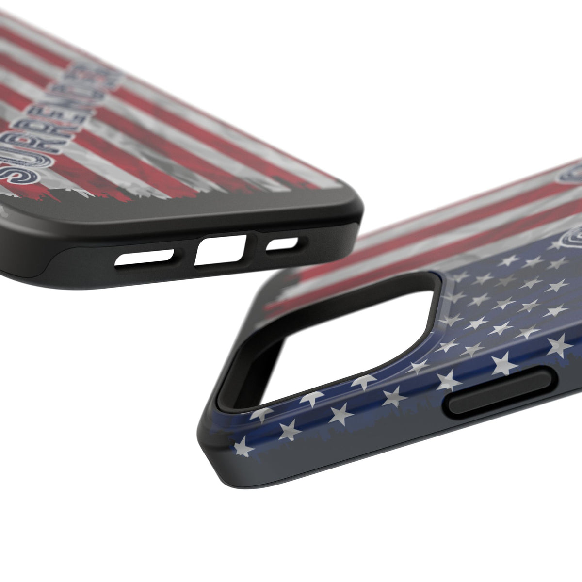Never Surrender American Flag Impact-Resistant Cases