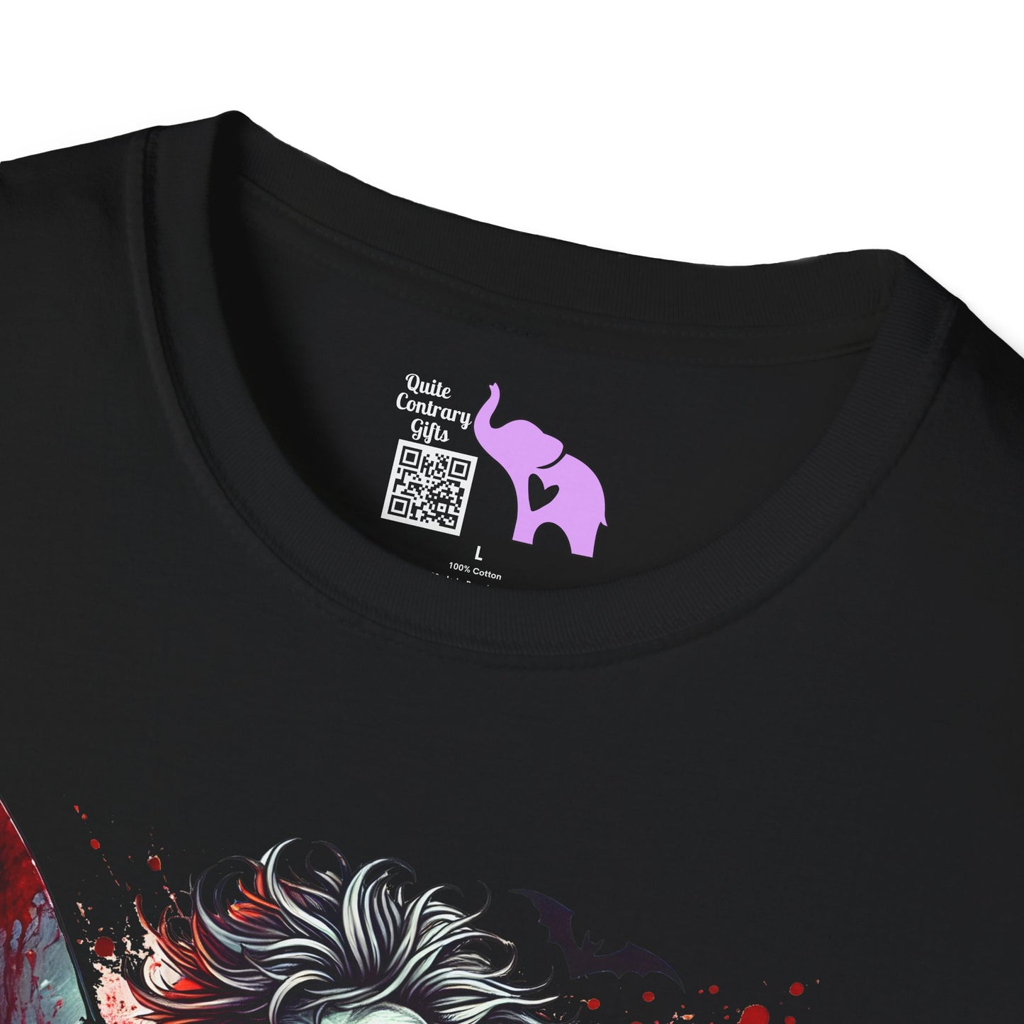 Creepy Halloween Slasher Adult T-shirt