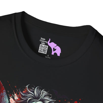 Creepy Halloween Slasher Adult T-shirt