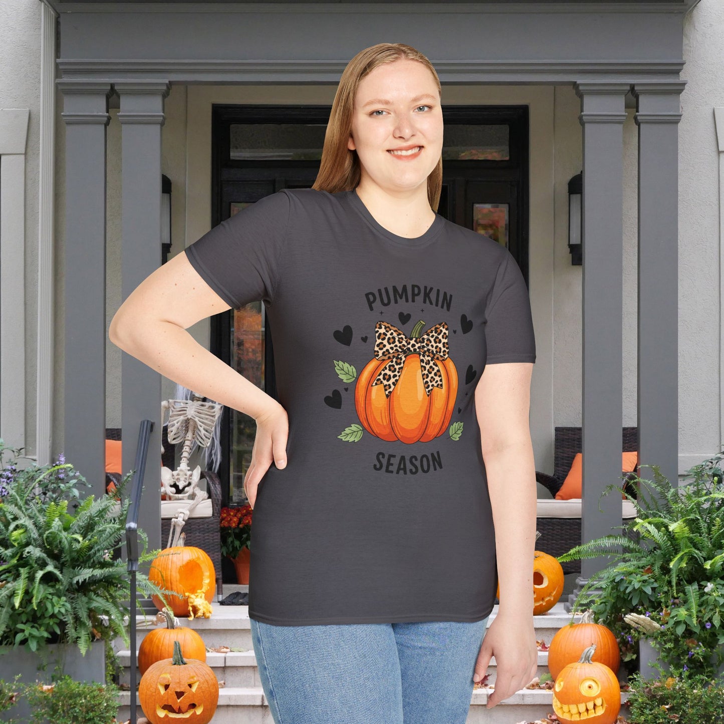 Pumpkin Season Adult T-shirt