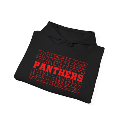 Panthers (Stacked) Adult Heavy Blend™ Hooded Sweatshirt