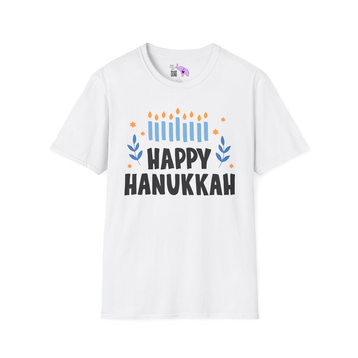 Happy Hanukkah 5 Adult T-shirt