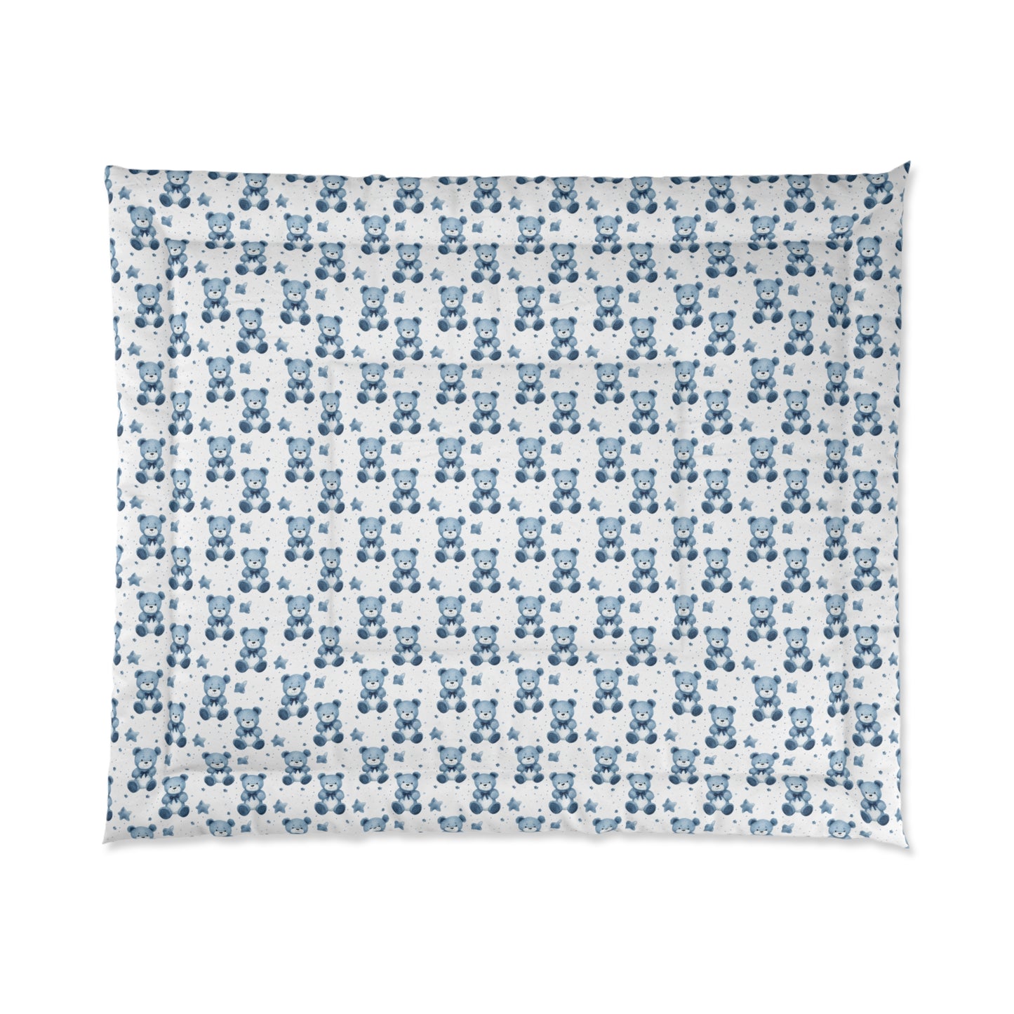 Blue Bear Hugs Comforter