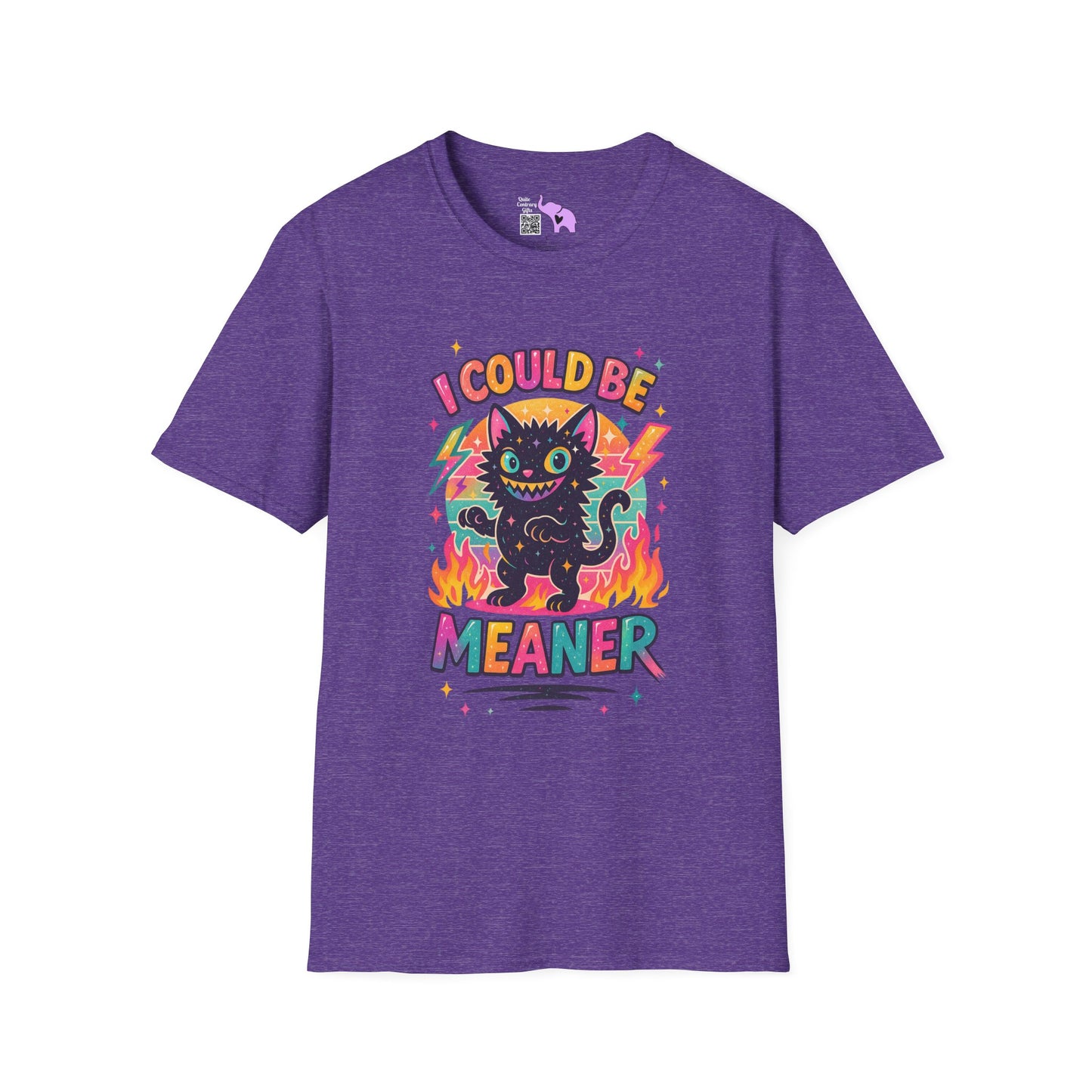 I Could Be Meaner Adult T-shirt