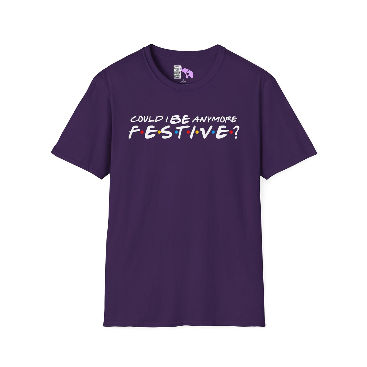 Could I BE Anymore Festive? (Friends, Phoebe's Christmas Song) Adult T-shirt