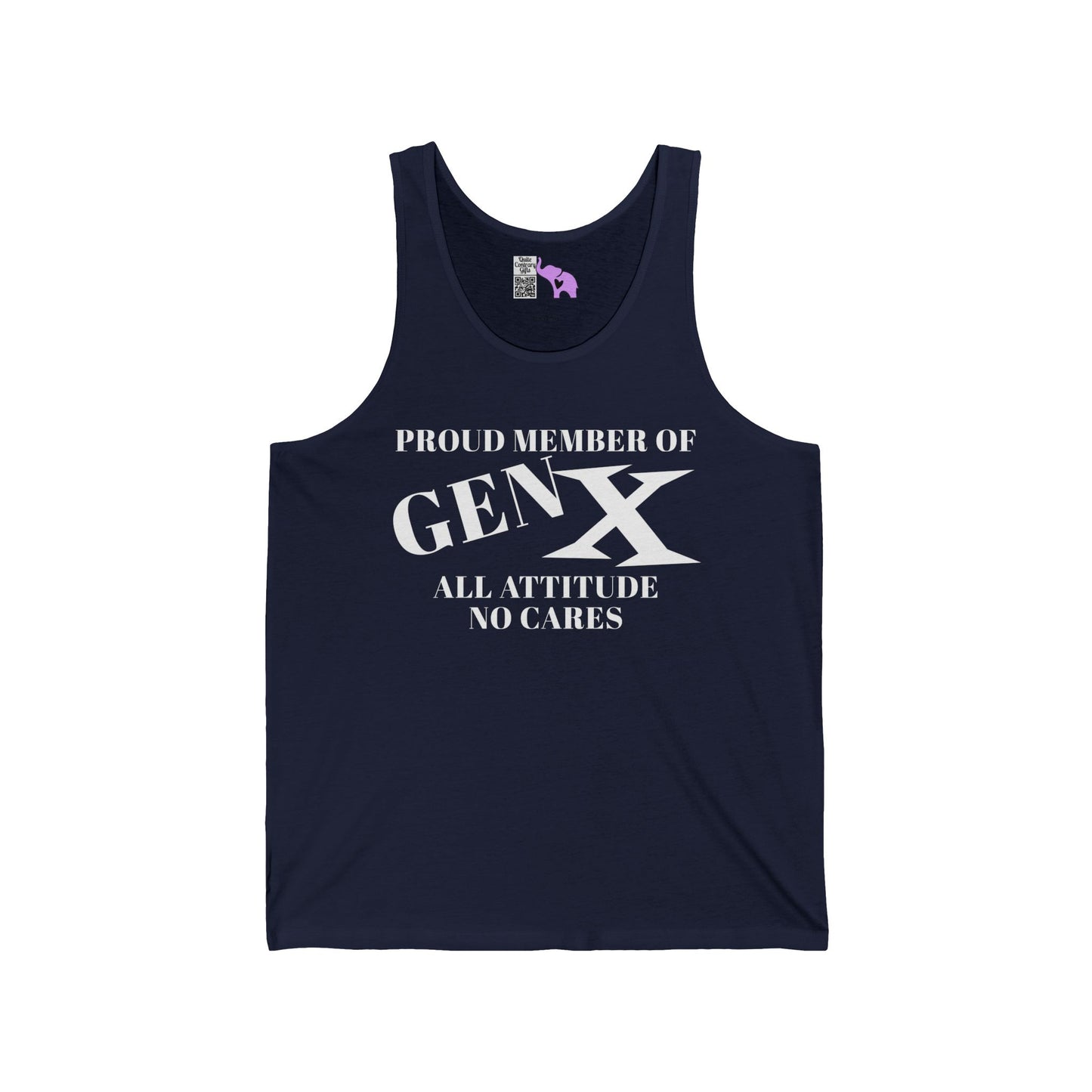 GenX All Attitude No Cares Unisex Tank