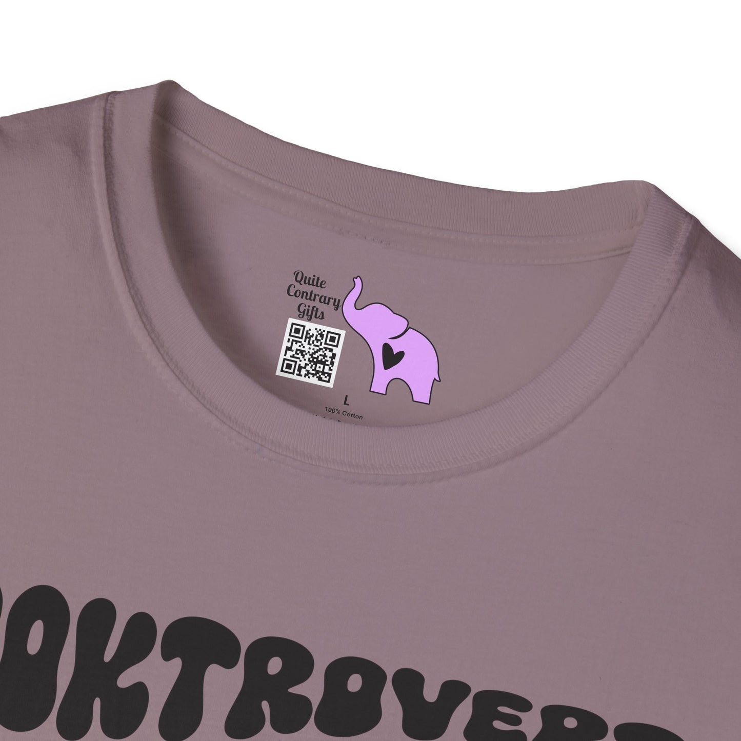 Booktrovert Adult T-shirt