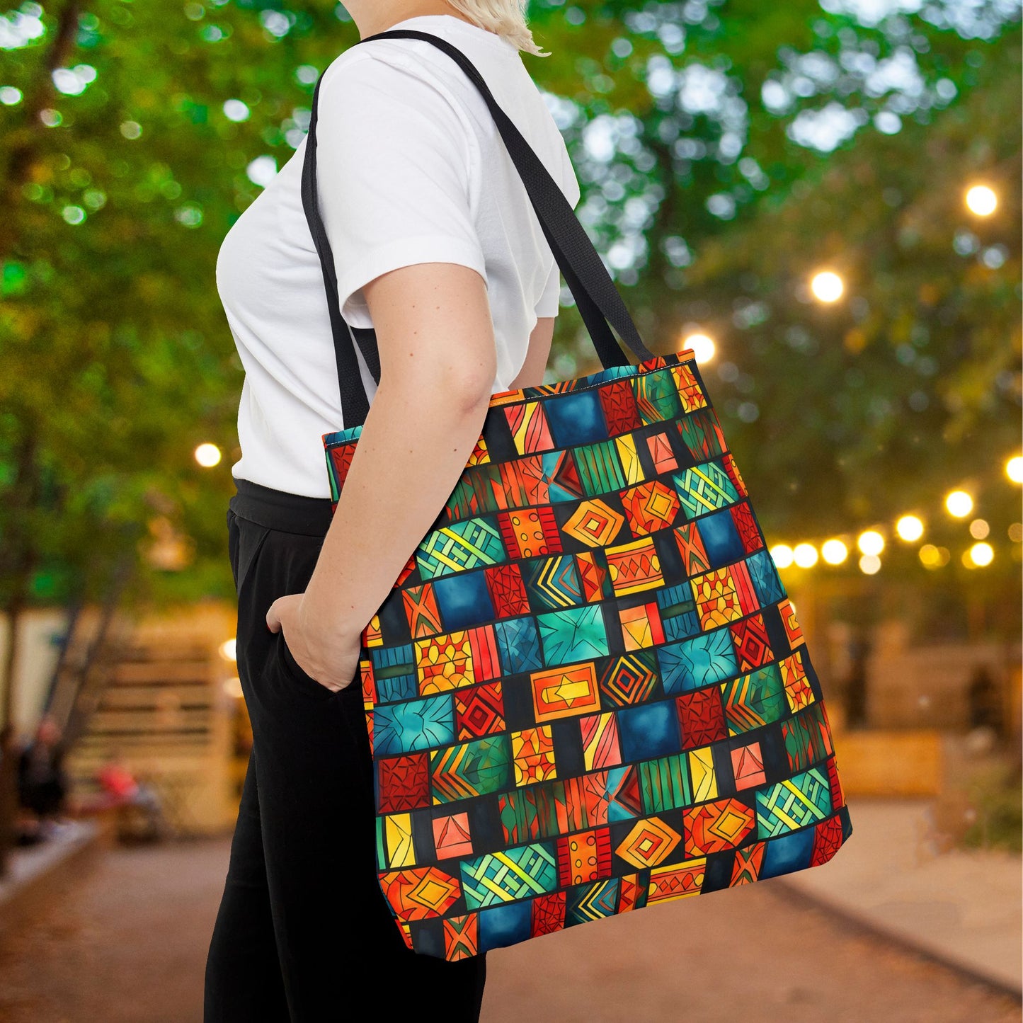 Imani Flow Canvas Tote Bag