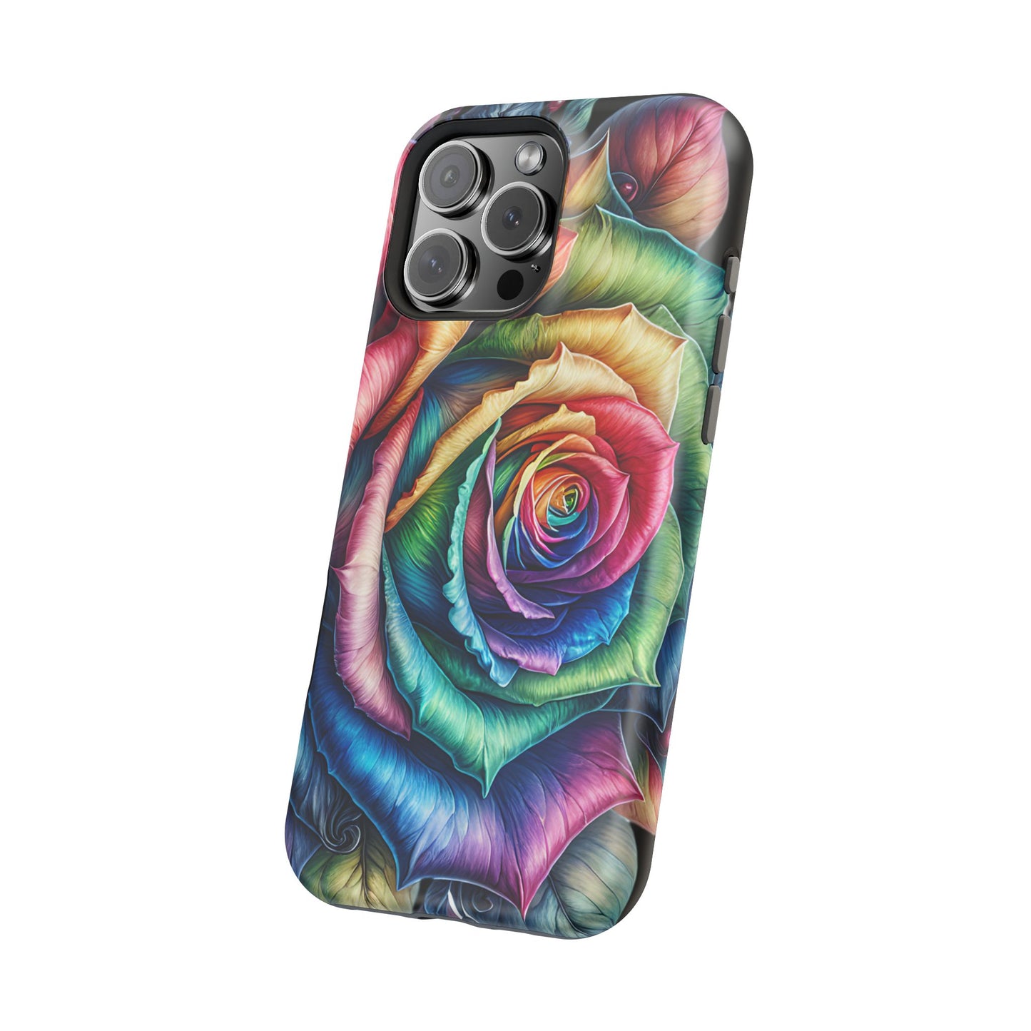 Colorful Rose MagSafe® Compatible Tough Case for iPhone