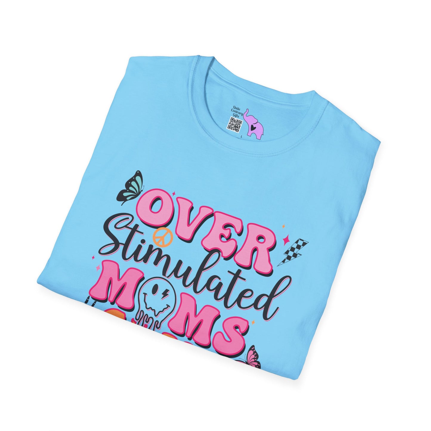 Overstimulated Mom's Club Adult T-shirt