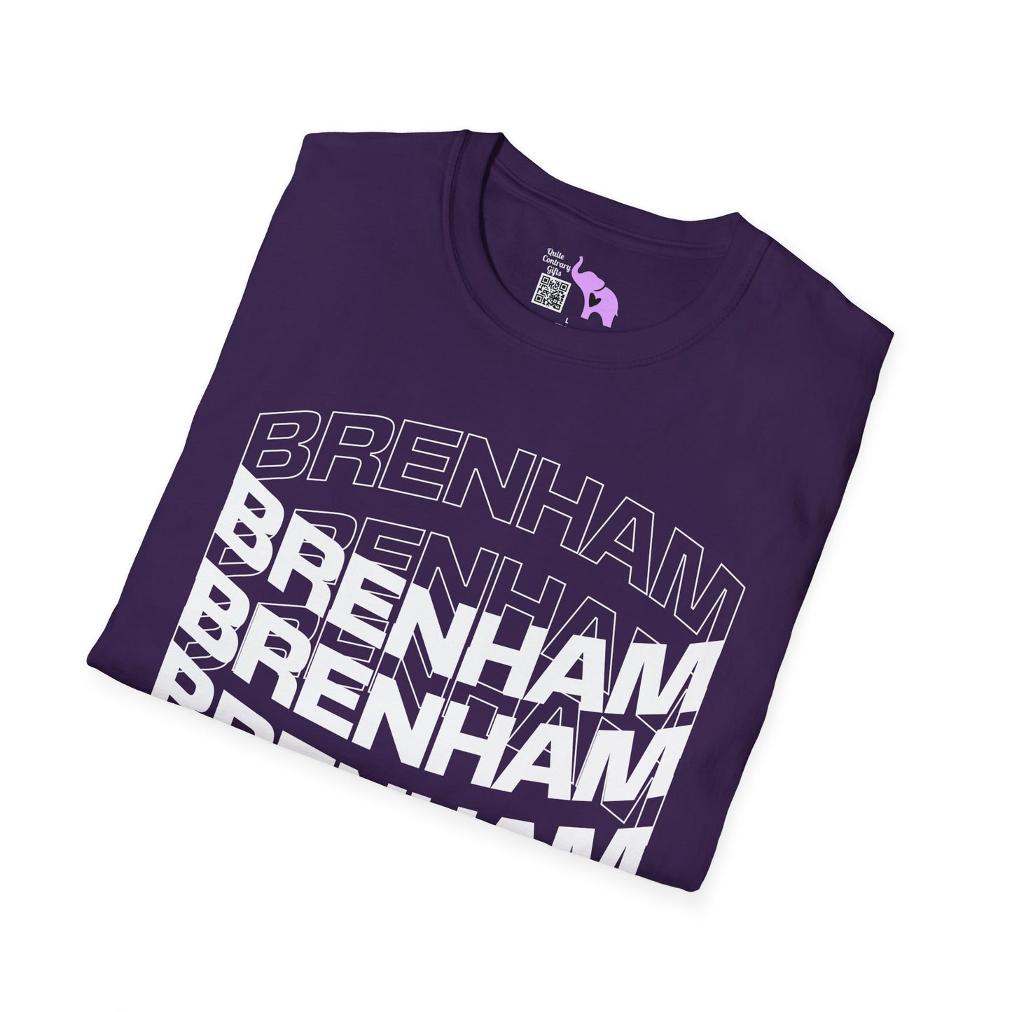 Brenham (Triple Arched) Texas Adult Unisex Tshirt