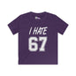 I Hate 67 Youth Softstyle Tee