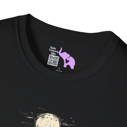 Creepy Ghost Trio Adult T-shirt