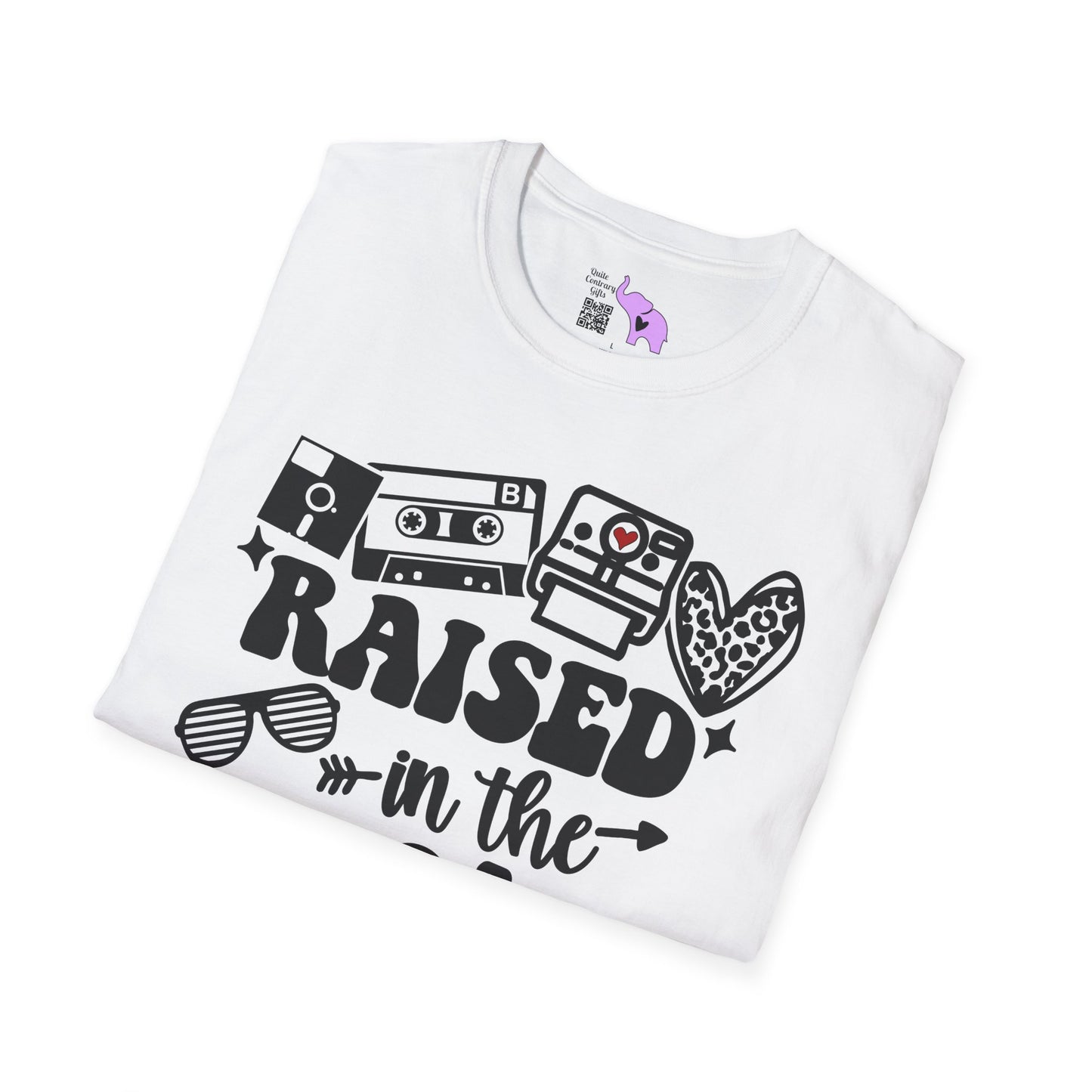 Raised In The 80's So Much Fun No Evidence Adult T-shirt