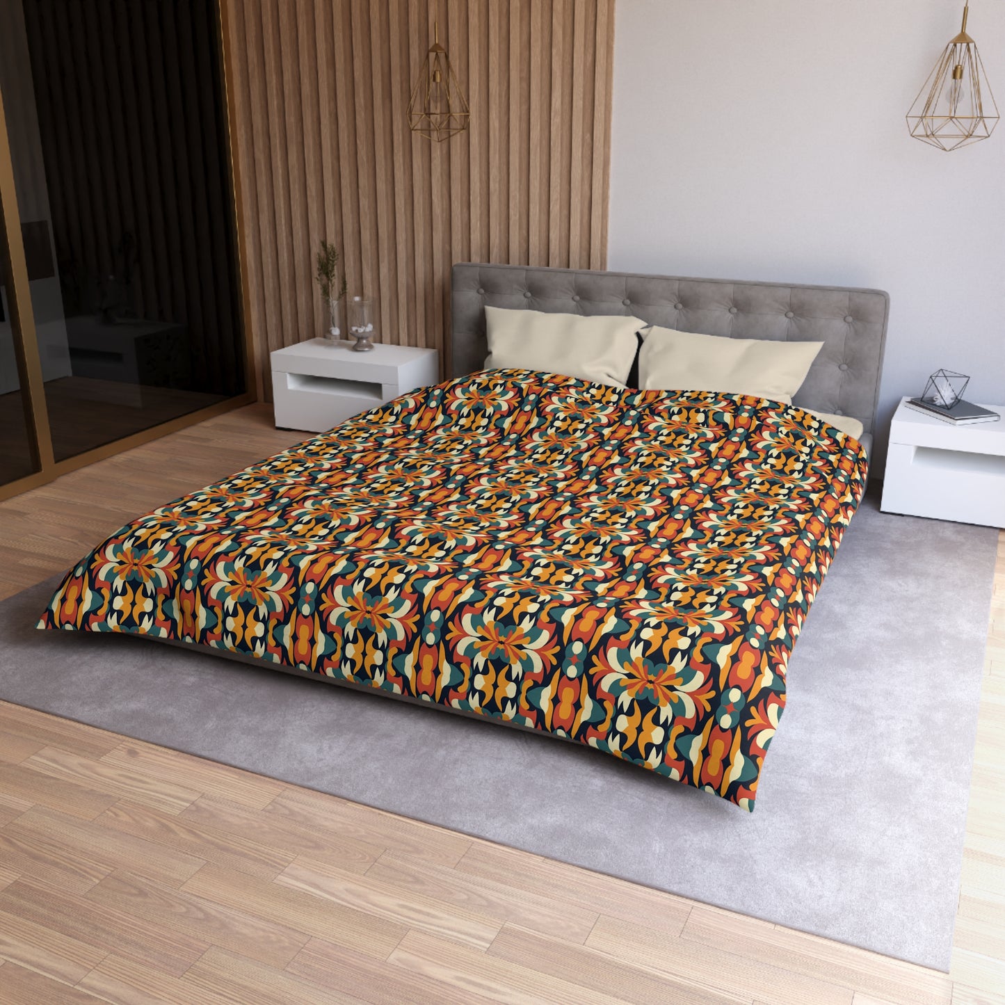 Autumn Kaleidoscope Duvet Bedding Set
