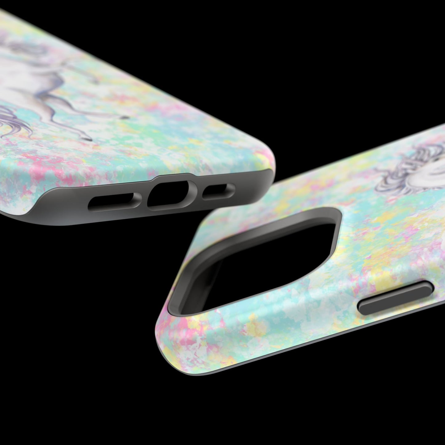 Pastel Pegasus MagSafe® Compatible Tough Case for iPhone