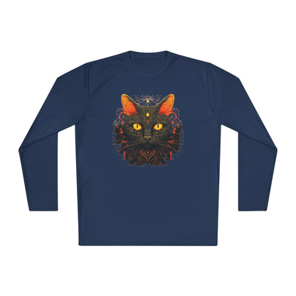 Creepy Black Cats 2 Adult Long Sleeve Tee