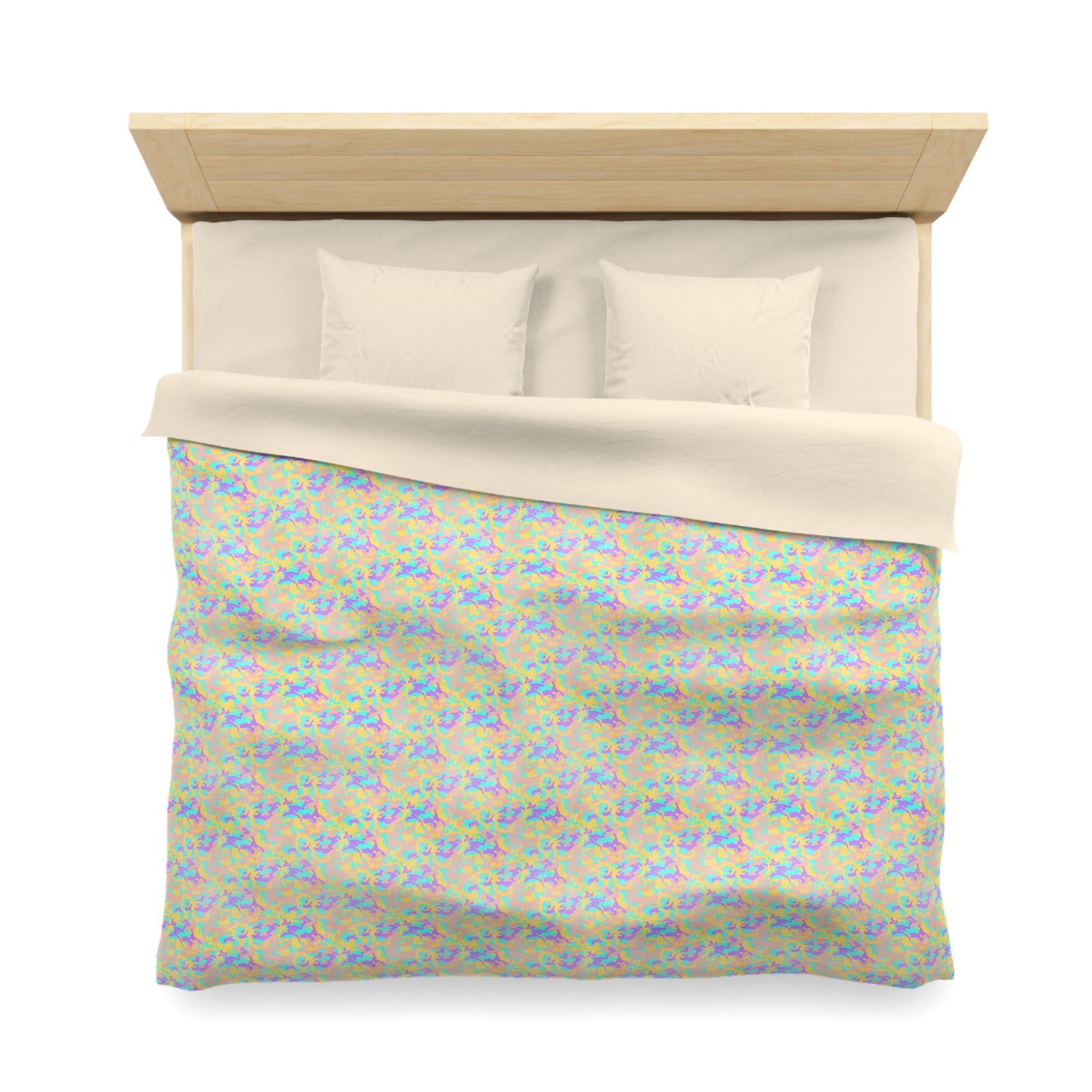 Dreamsicle Camo Duvet Bedding Set