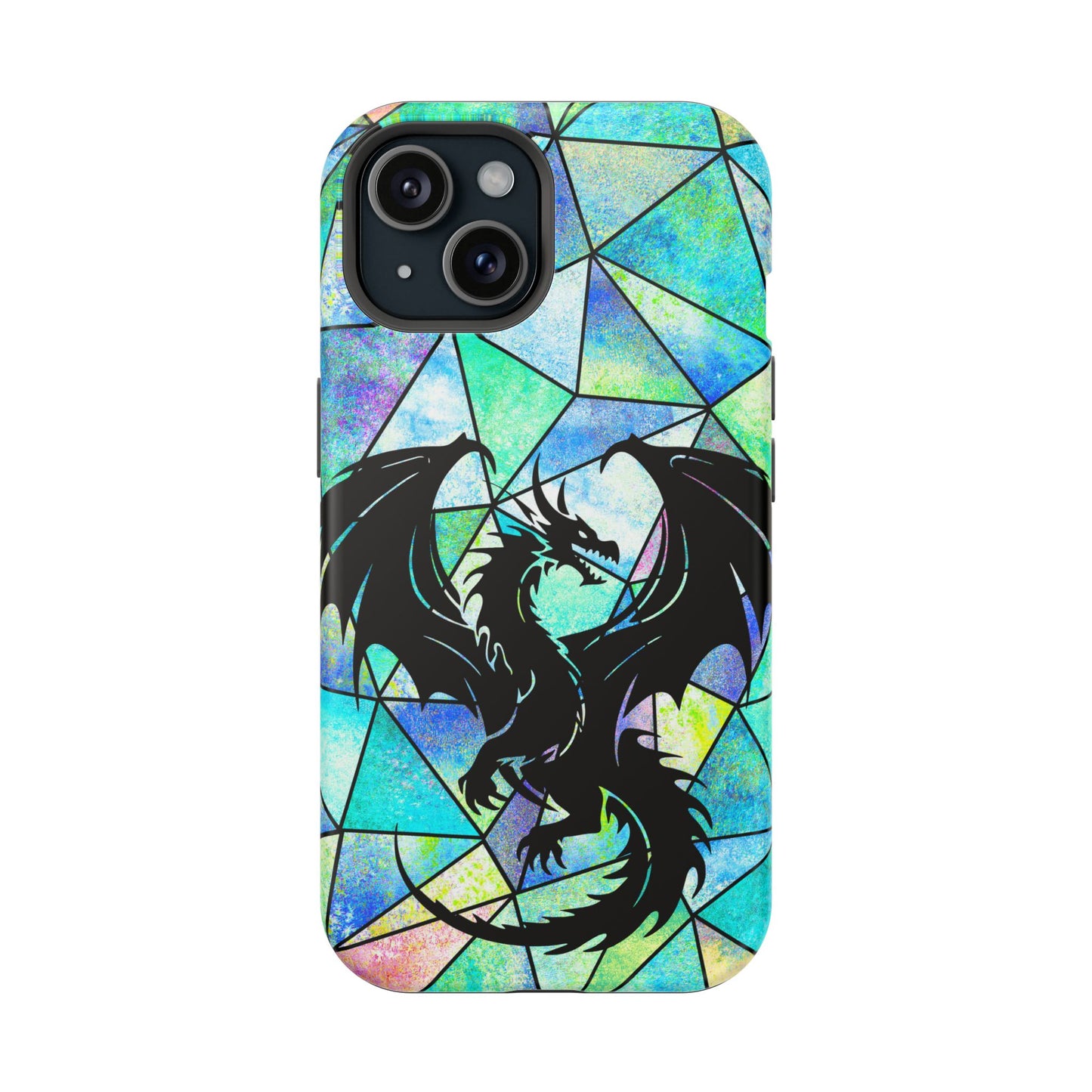 Beautiful Majestic Dragon Silhouette MagSafe® Compatible Tough Case for iPhone