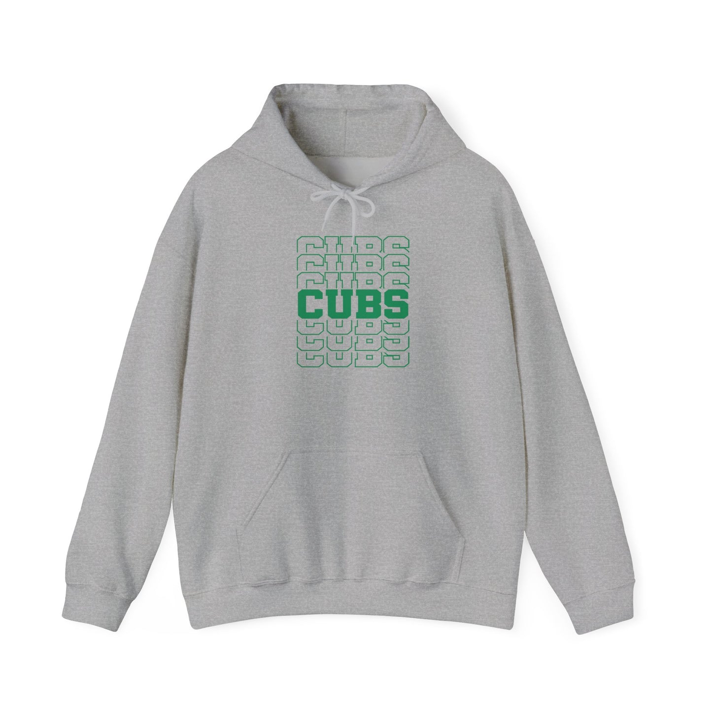 Cubs (Stacked) Adult Heavy Blend™ Hoodie