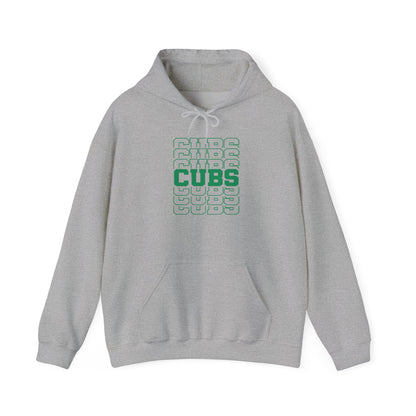 Cubs (Stacked) Adult Heavy Blend™ Hoodie