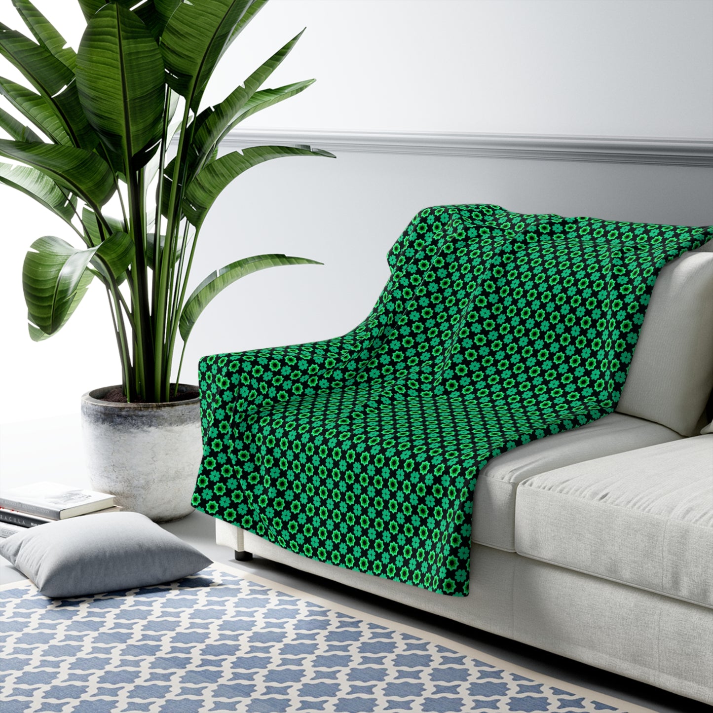 Clover Bloom Burst Basic Bedding Set